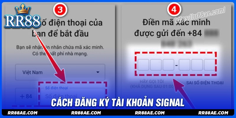 Cách đăng ký tài khoản Signal cho người mới Cách đăng ký tài khoản Signal cho người mới