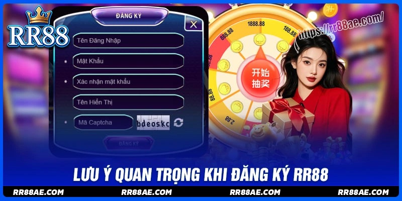 Những lưu ý siêu quan trọng khi đăng ký RR88 Những lưu ý siêu quan trọng khi đăng ký RR88